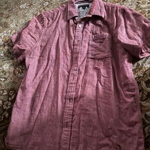 Banana Republic Medium red shortsleeve shirt